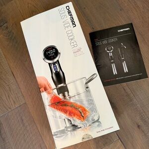 Chefman Sous Vide Cooker Immersion Circulator w/Precise Temperature Program RJ39
